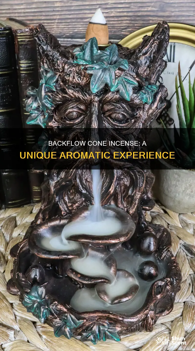 what is a backflow cone incense