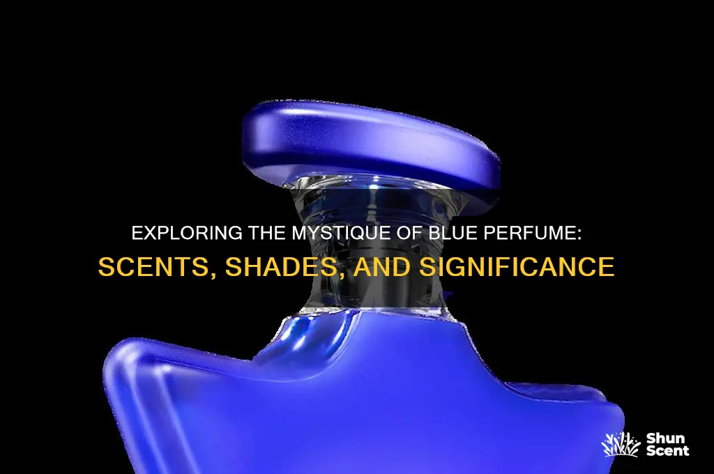 what is a blue perfume