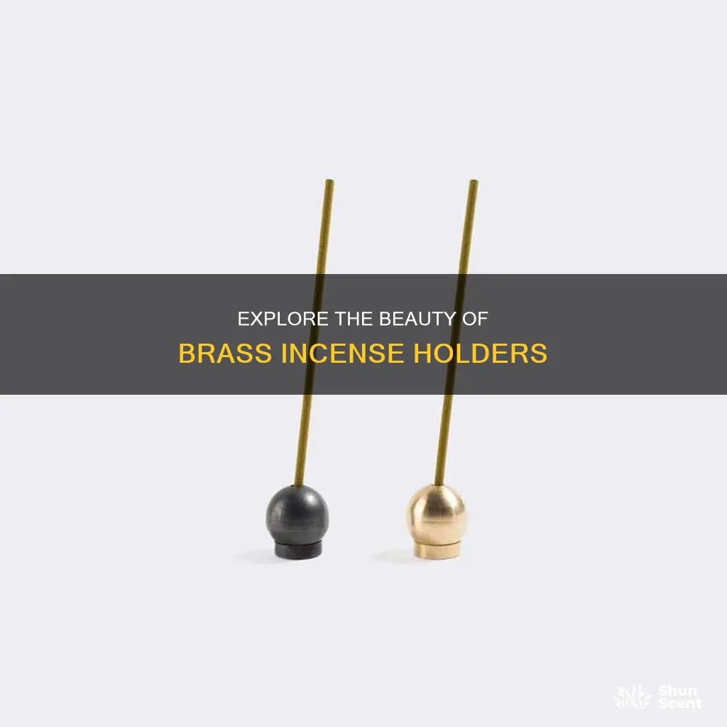 what is a brass incense holder