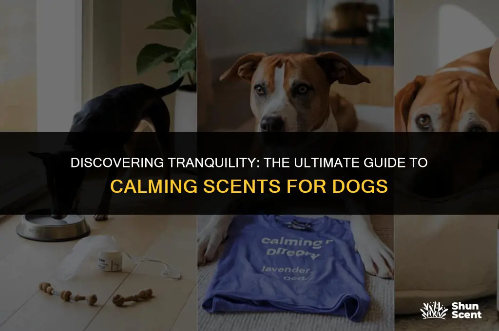 what is a calming scent for dogs