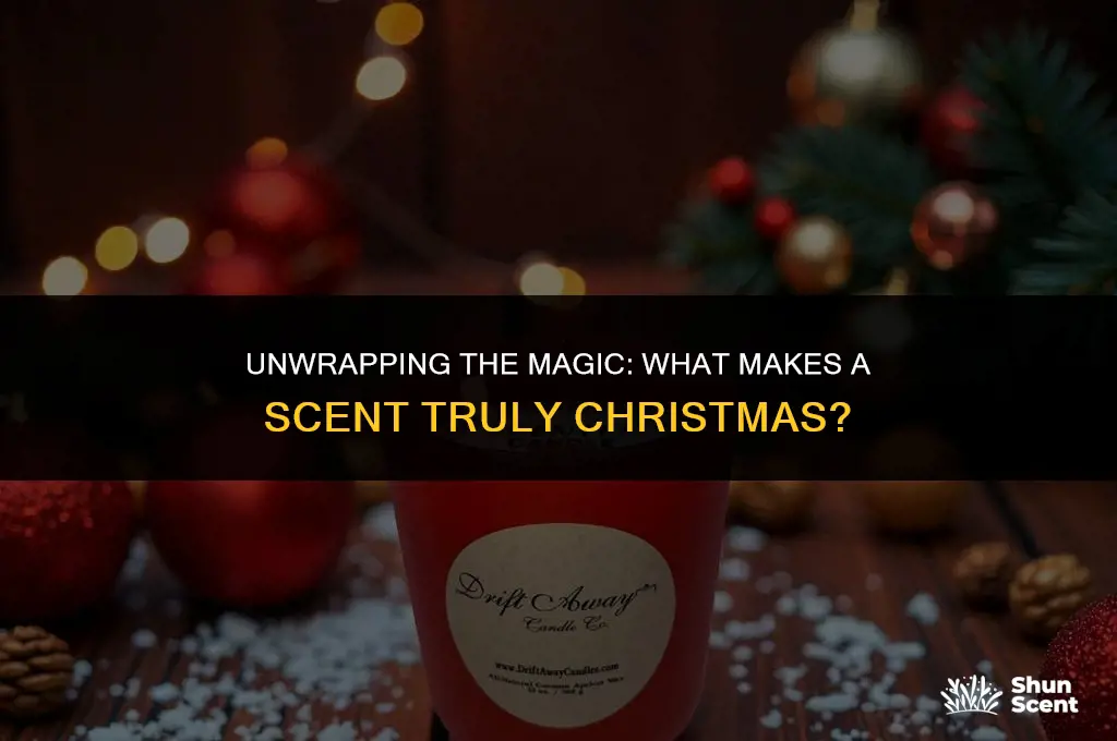 what is a christmas scent