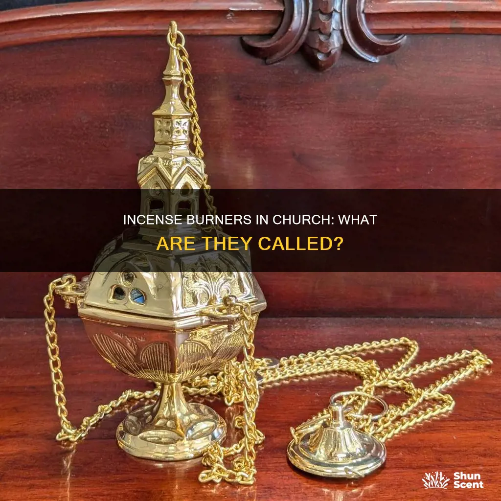 what is a church incense burner called