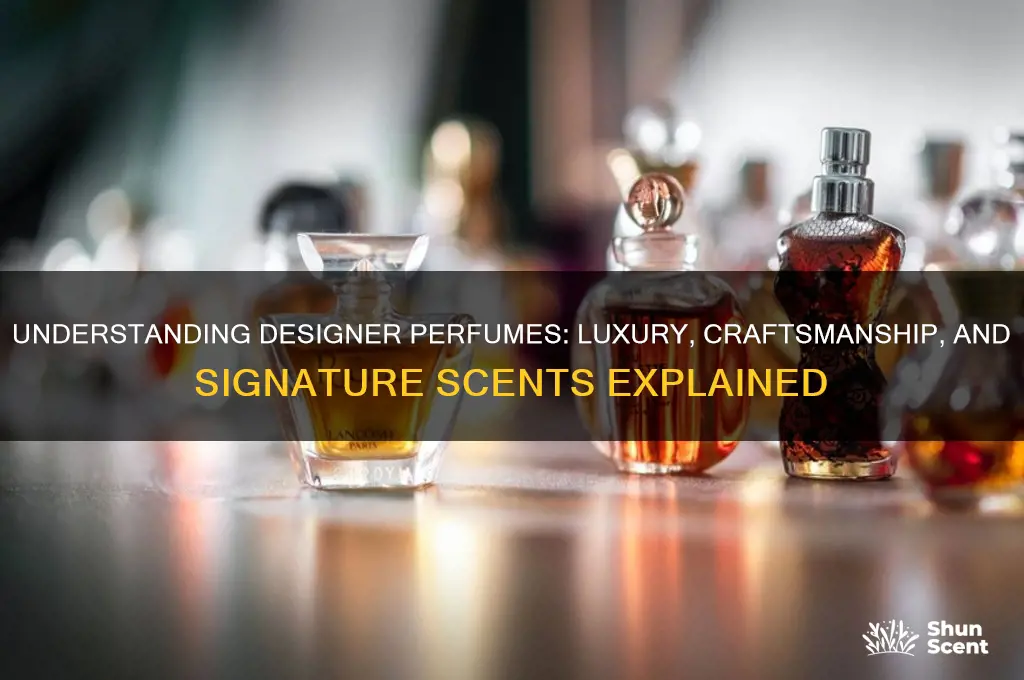 what is a designer perfume