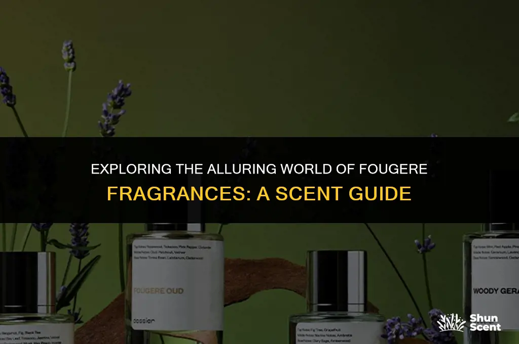 what is a fougere scent