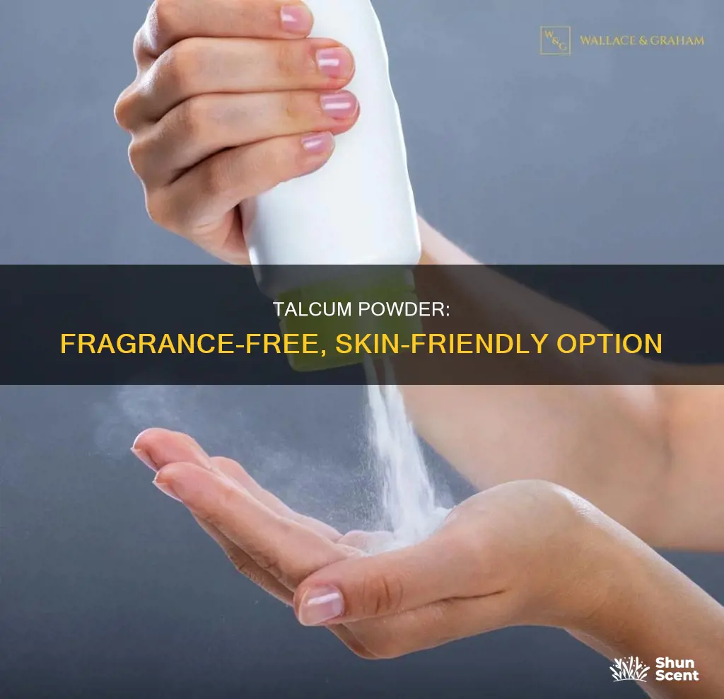 what is a fragrance free talcum powder