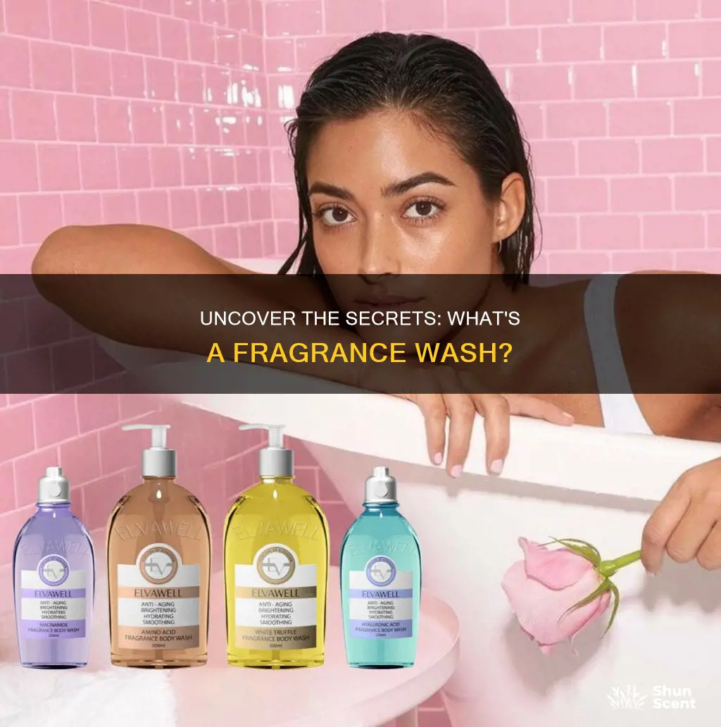 what is a fragrance wash