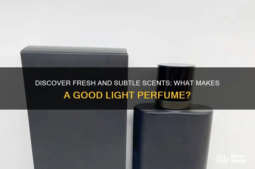what is a good light perfume
