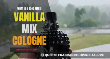 Finding the Perfect Vanilla Mix Cologne for Men