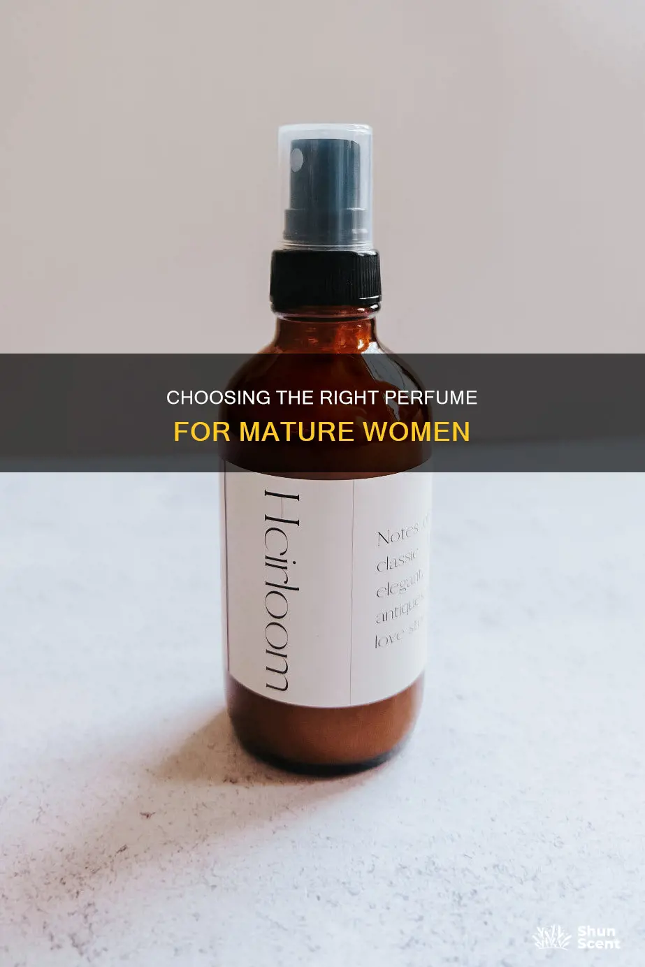 what is a good perfume for an older woman