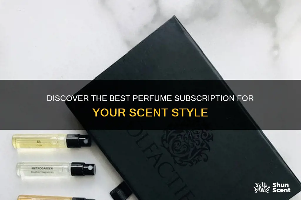 what is a good perfume subscription