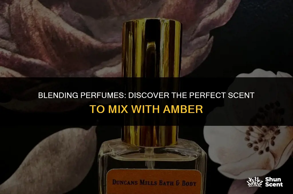 what is a good scent to mix with amber