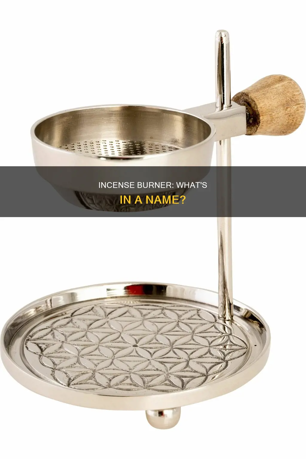 what is a incense burner called
