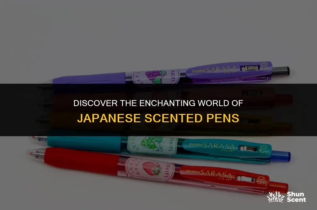 what is a japanese scented pens