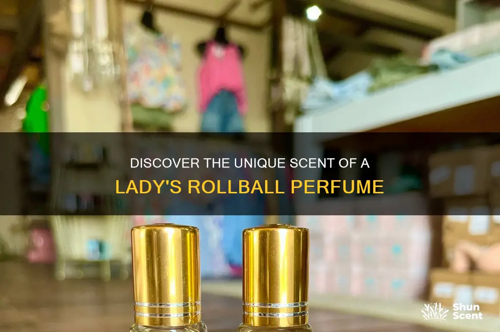 what is a ladys rollball perfume