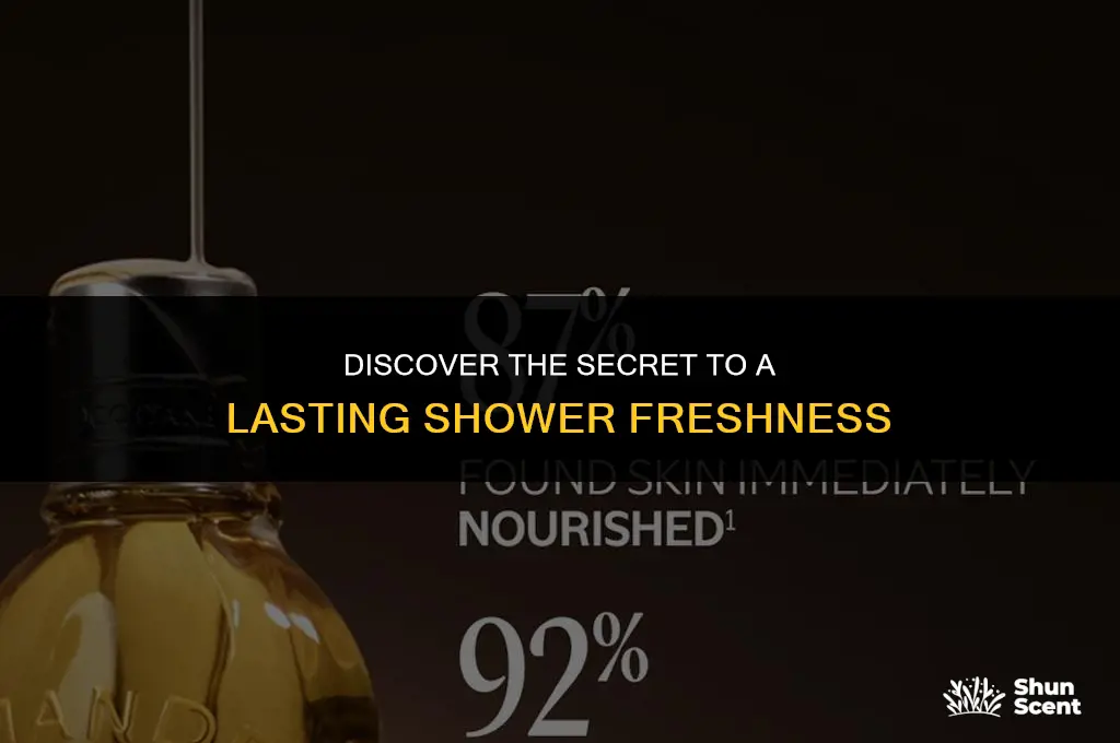 what is a lasting shower scent