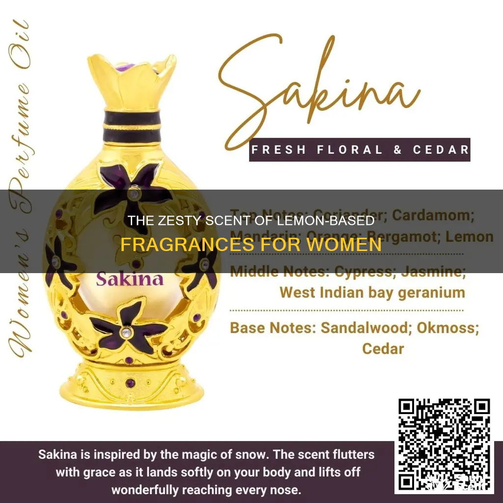 what is a lemon based womans fragrance