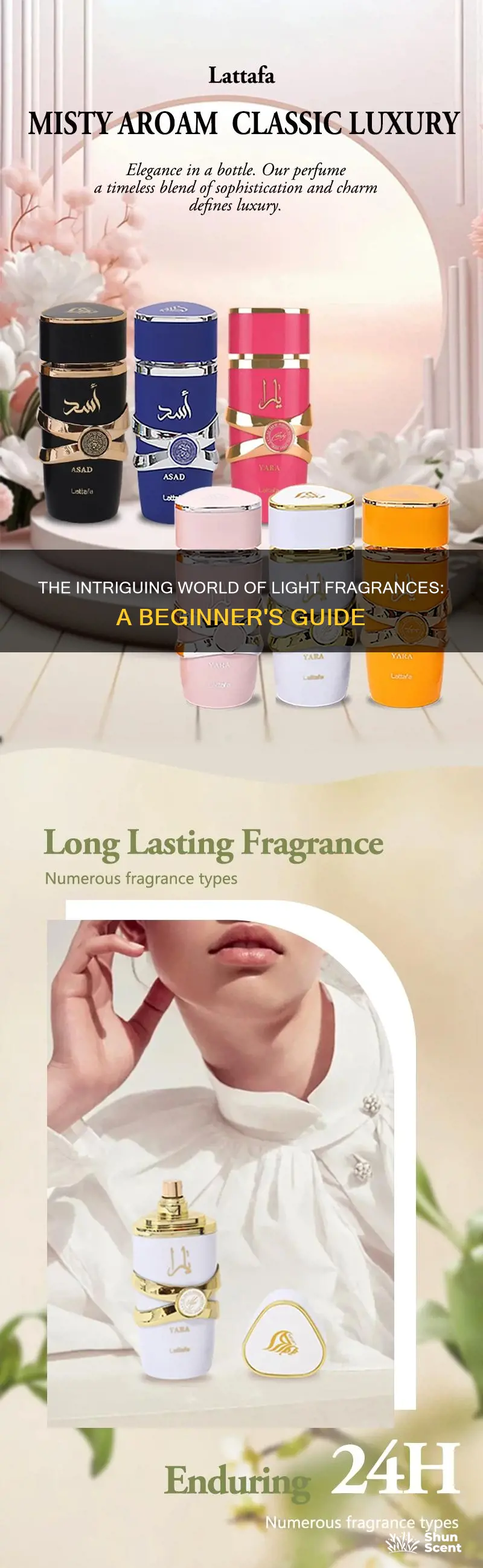 what is a light fragrance