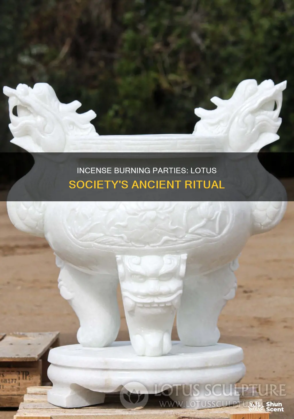 what is a lotus society incense burning parties