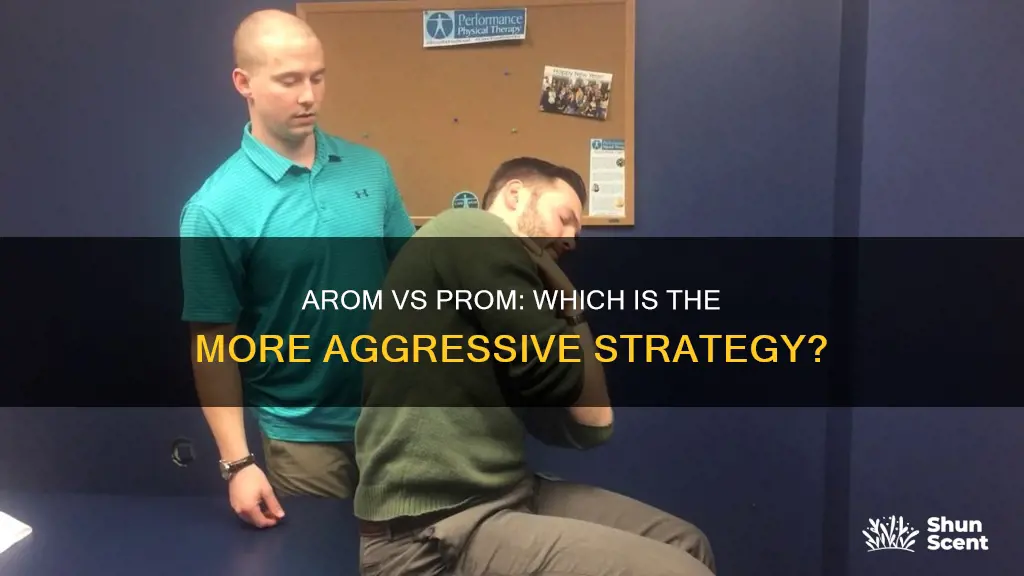 what is a more aggressive arom or prom