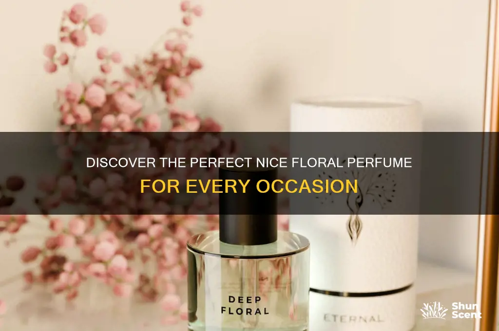 what is a nice floral perfume