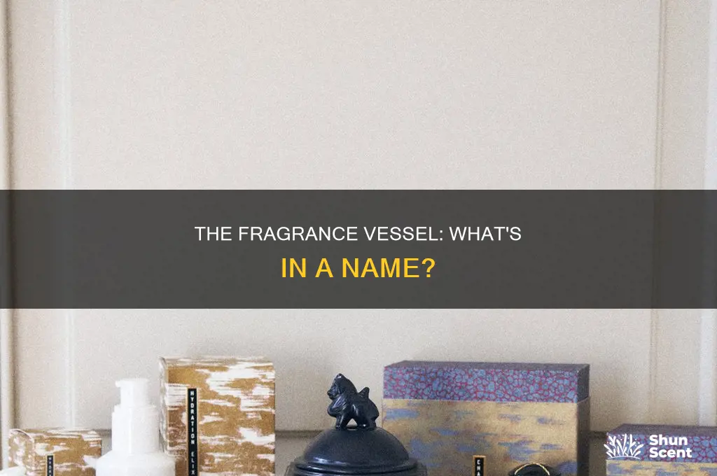what is a perfume container called