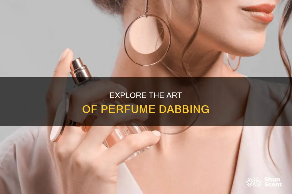 what is a perfume dabber