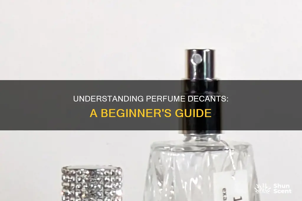what is a perfume decant