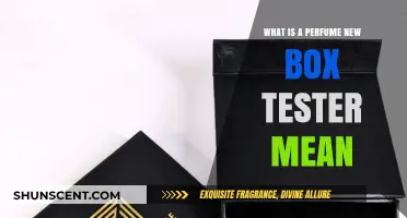 What Are Perfume 'New Box Tester' Units?