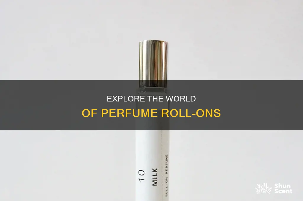 what is a perfume roll on