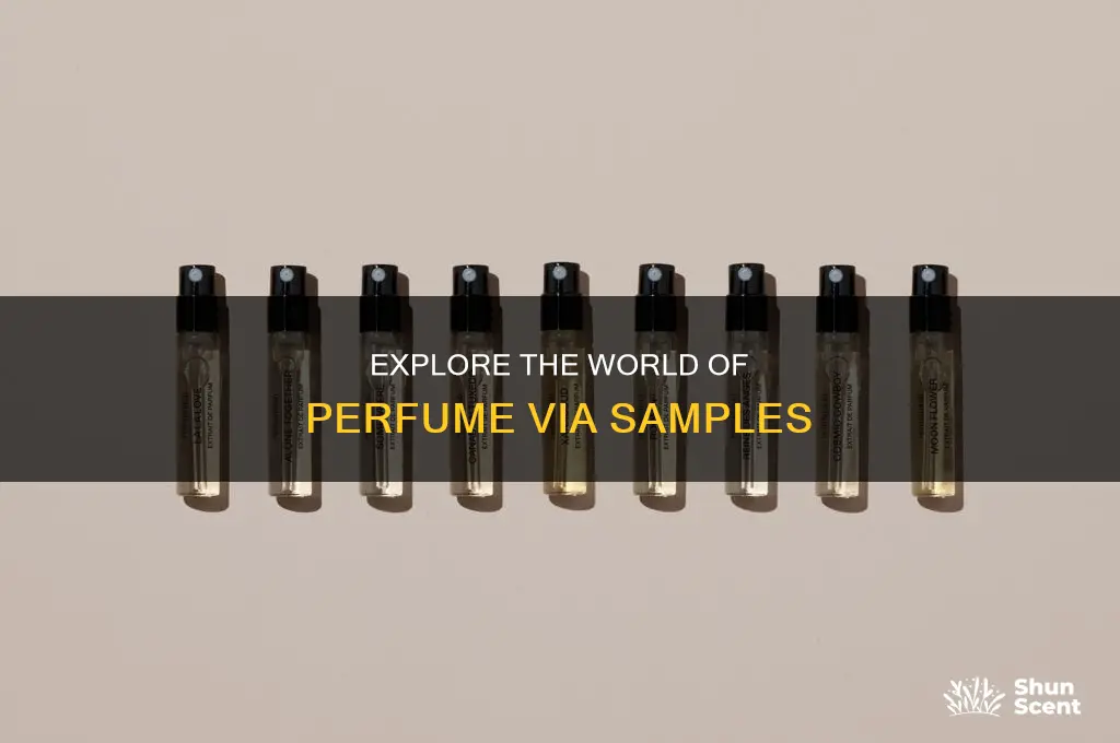 what is a perfume sample called