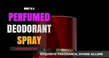 The Scented Way to Stay Fresh: Perfumed Deodorant Spray