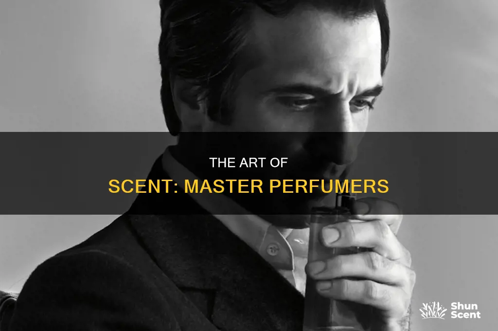 what is a perfumer called