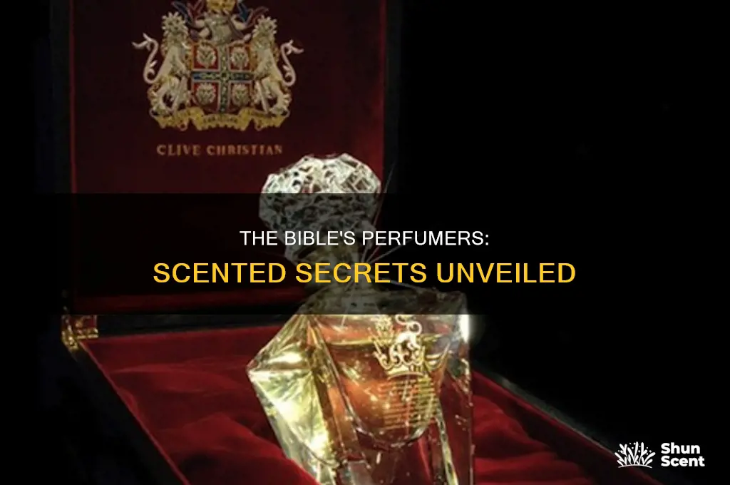 what is a perfumer in the bible