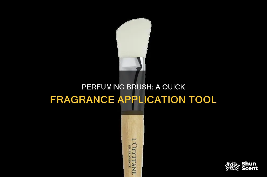 what is a perfuming brush