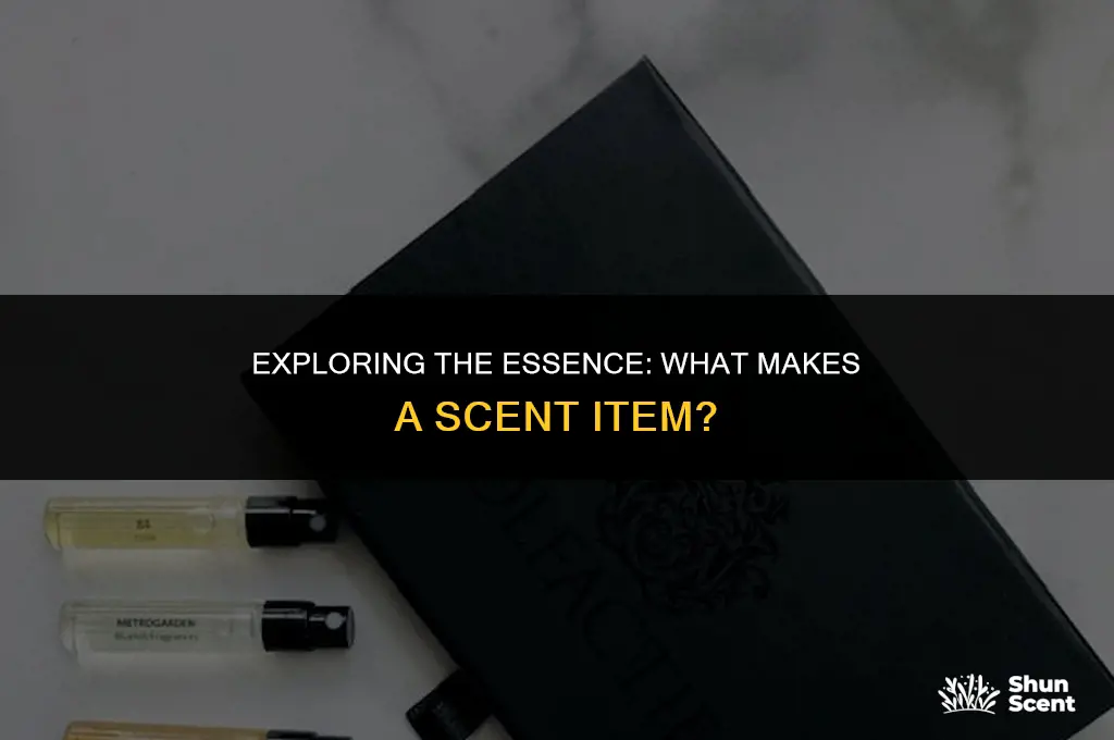 what is a scent item
