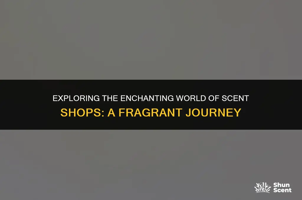 what is a scent shop