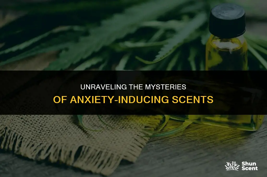 what is a scent that evokes nervousness