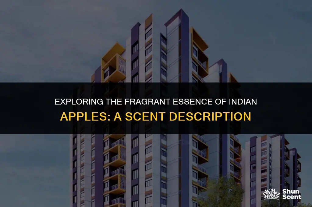 what is a scent to describe an indian apple
