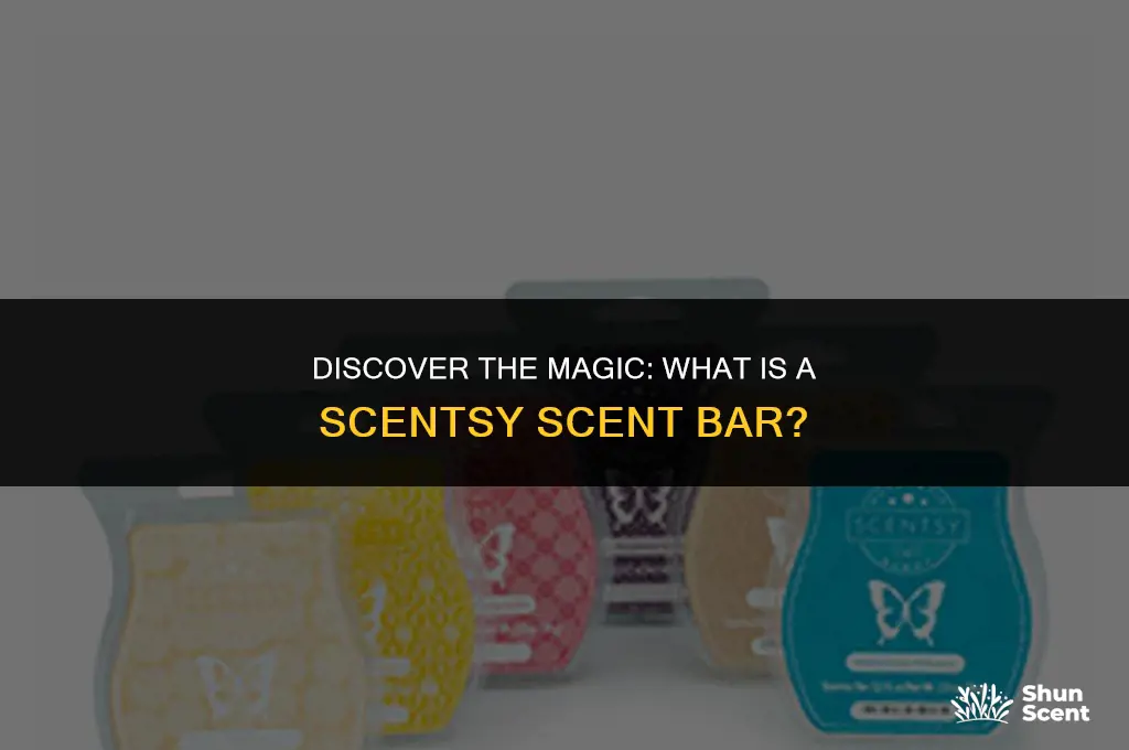 what is a scentsy scent bar