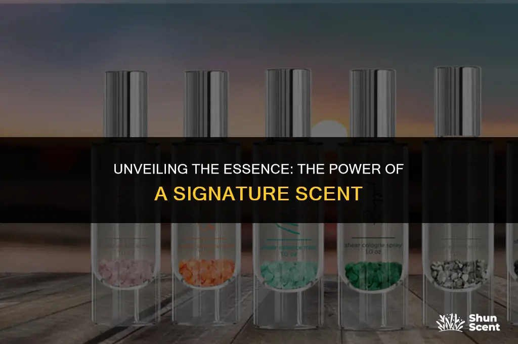 what is a signature scent represents the essence