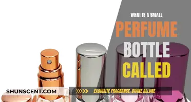 Small Perfume Bottles: What Are They Called?