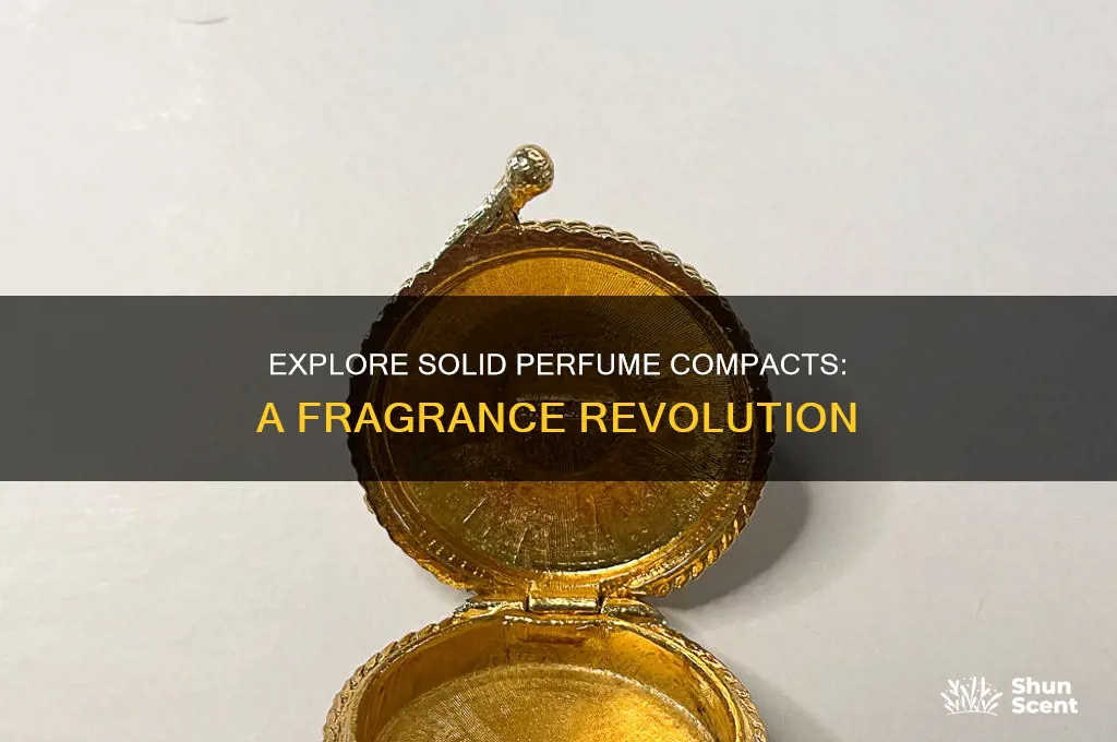 what is a solid perfume compact