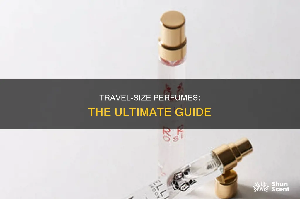 what is a travel size perfume