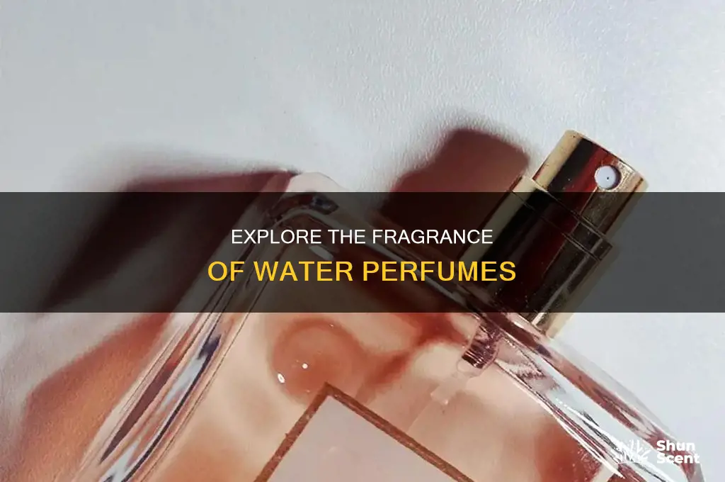 what is a water perfume