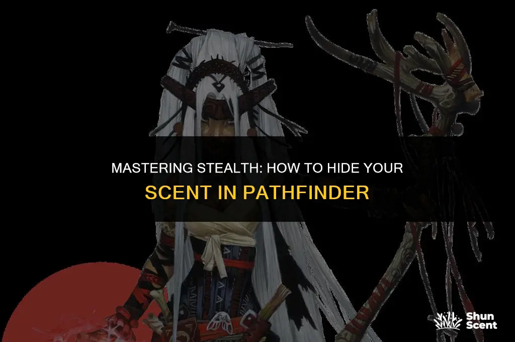 what is a way to hide your scent in pathfinder