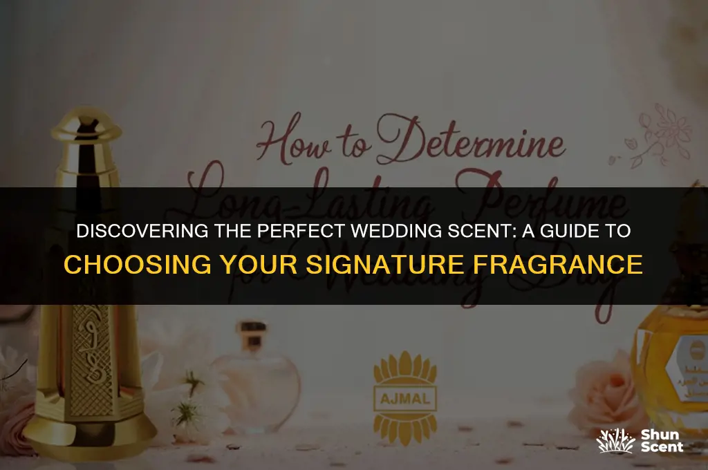 what is a wedding scent