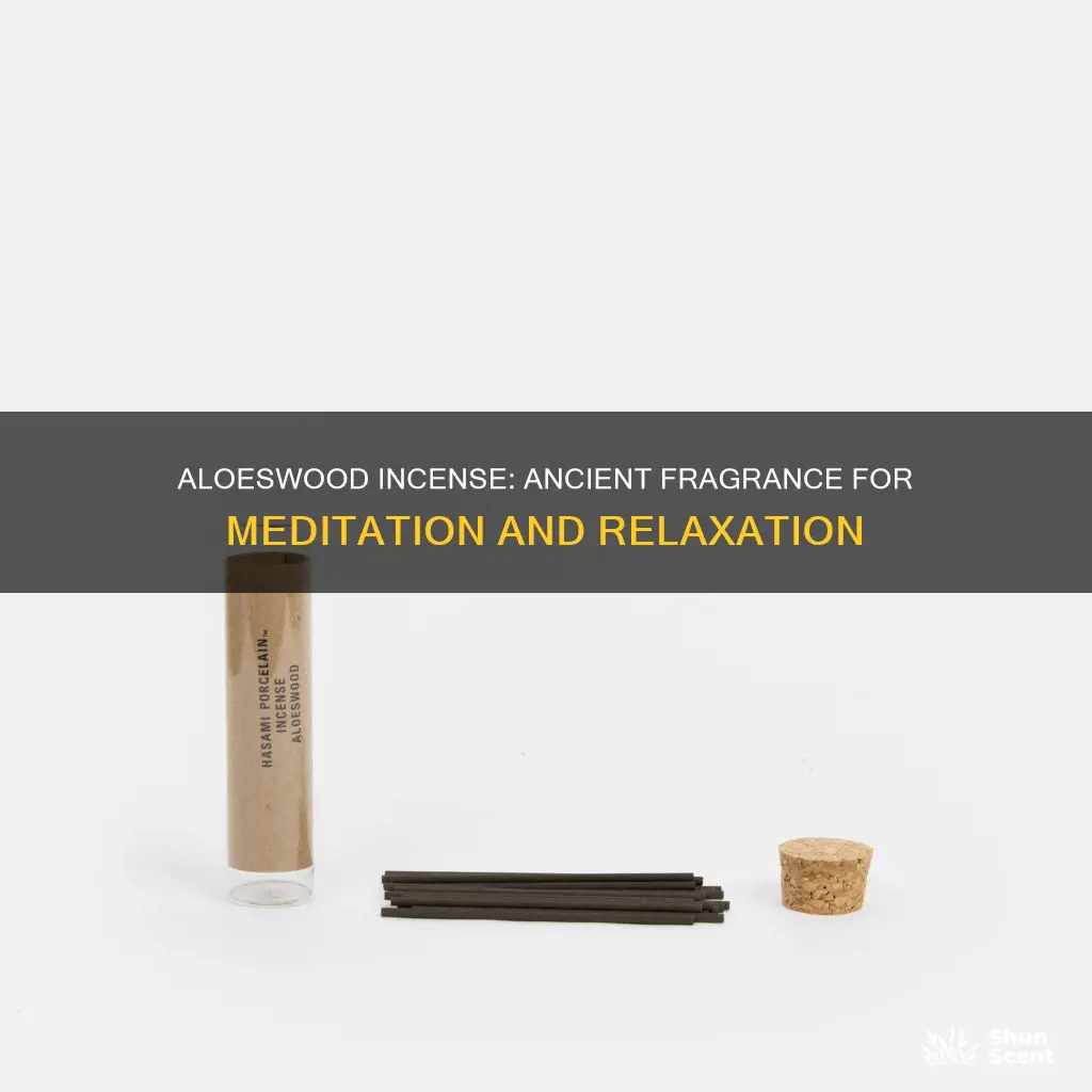 what is aloeswood incense used for