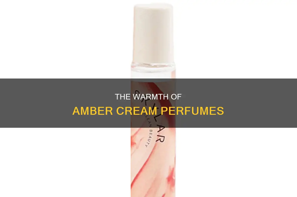 what is amber cream perfume