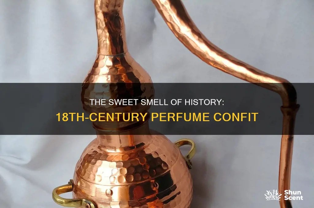 what is an 18th-century perfume comfit
