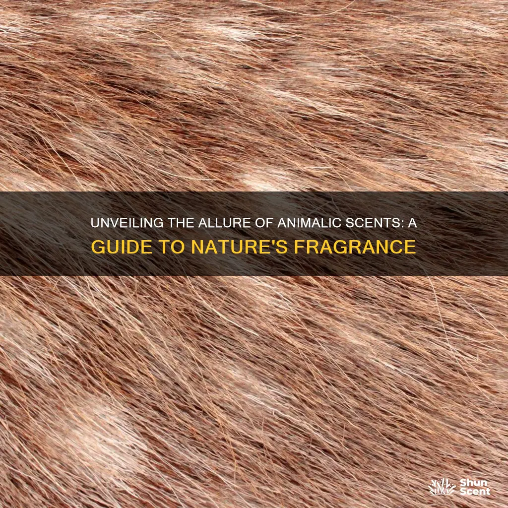 what is an animalic fragrance